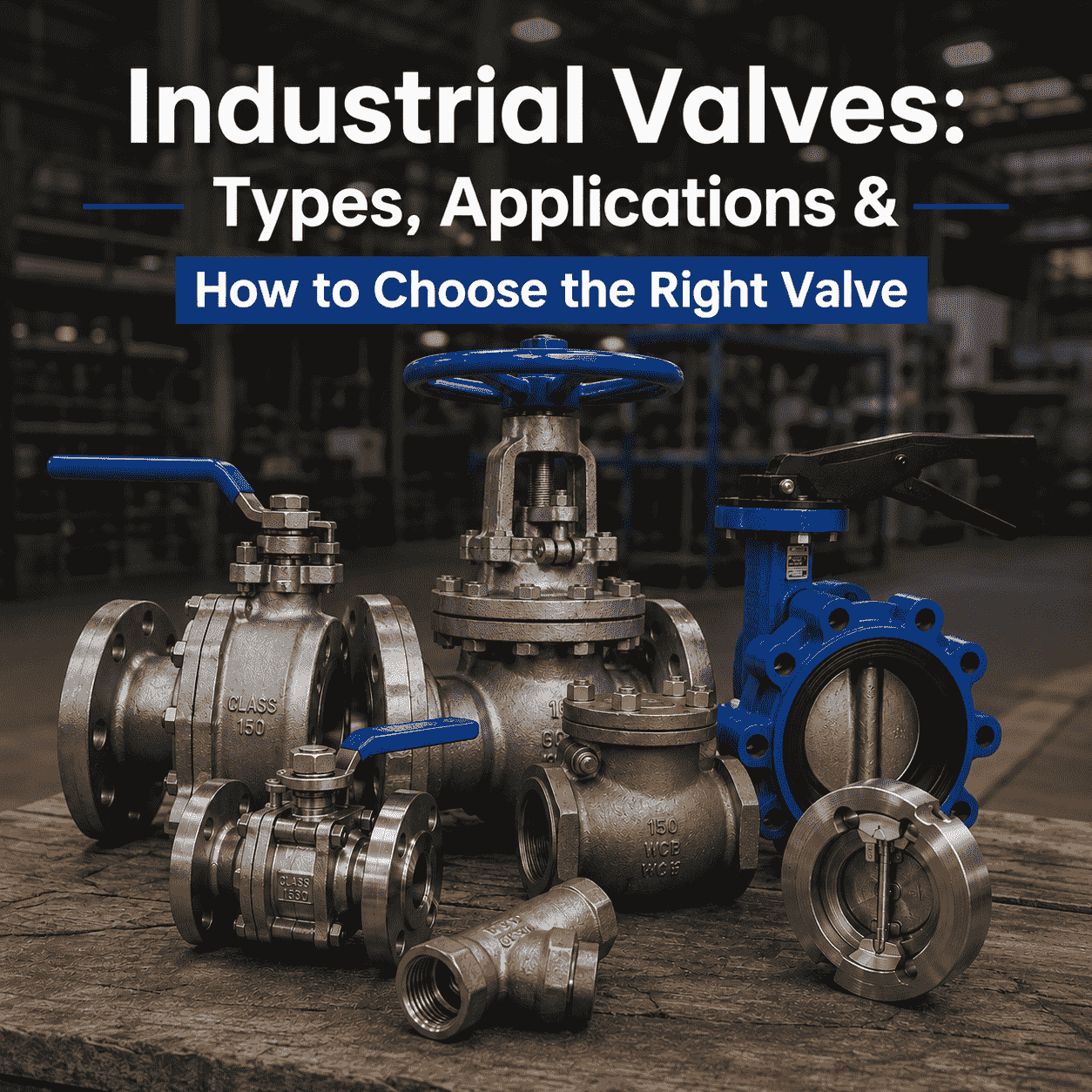 Industrial Valves: Types, Applications & How to Choose the Right Valve