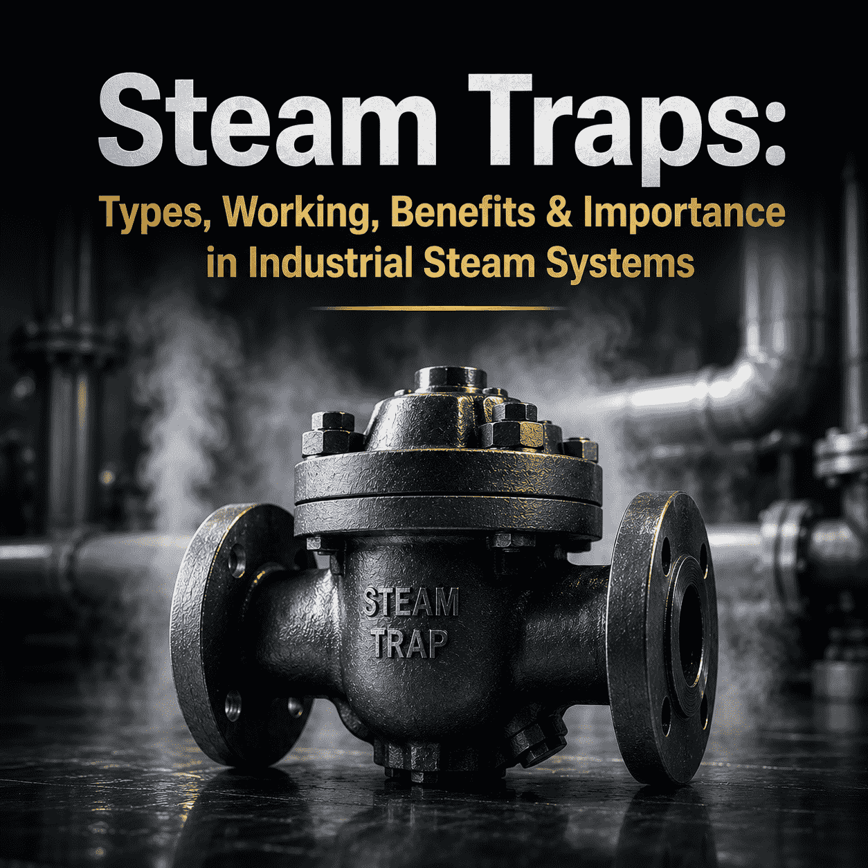 Steam Traps: Types, Working, Benefits & Importance in Industrial Steam Systems